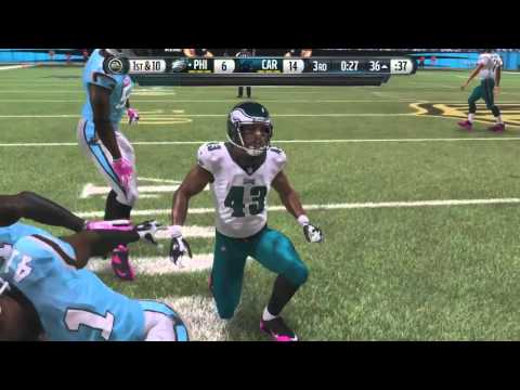 Madden NFL 16 Online Franchise Week 7, Eagles at Panthers