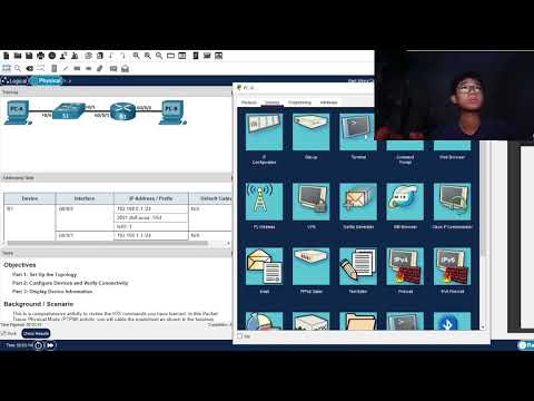 [Indonesian] 10.4.4 packet tracer—build a switch and router network physical-mode