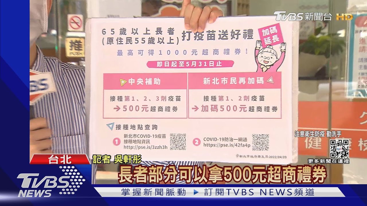 2成長者「1劑未打」 中央、雙北延獎勵至月底