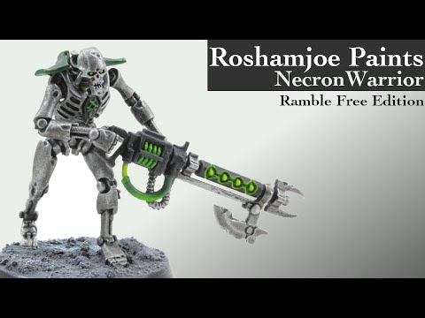 Necron Warrior, Sautekh Dynasty - Ramble Free Edition