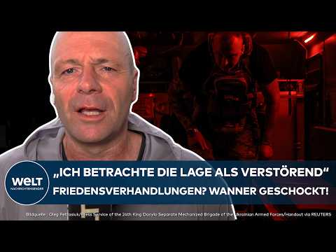 UKRAINE-KRIEG: "Betrachte die Lage als verstörend" Wanner schockt mit düsteren Aussichten