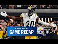 Steelers SEAL WIN over Raiders with late interception on SNF I Game Recap | CBS Sports