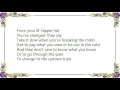 Joe Jackson - The Uptown Train Lyrics