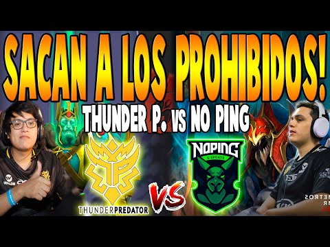 THUNDER vs NO PING [BO3] - Sacan a los Prohibidos! "Minoz vs HfN" - OGA DPC SA UPPER DIVISION DOTA 2