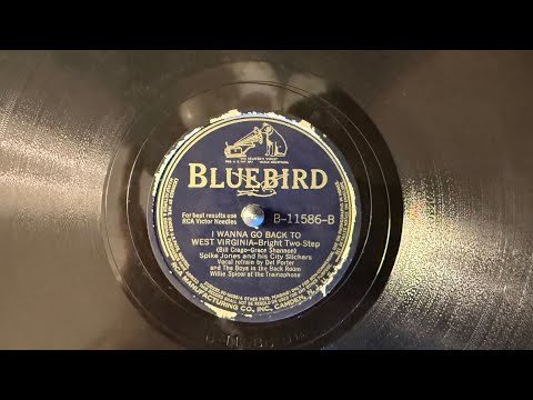 Spike Jones And His City Slickers, I Wanna Go Back To West Virginia 1942 78rpm
