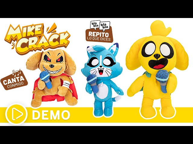 Vídeo relacionado con ColorBaby Mikecrack, Peluche Interactivo, Perro Mike.Exe, con música, Grabación y reproducción de Voz, Juguete Personaje Youtube, 29 cm, Canta Punto Exe, Repite lo Que Dices (85425)