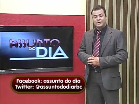 Chamada do programa Assunto Do Dia - Arquivo Público - RBC TV