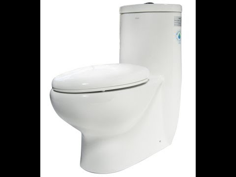 Eco Friendly Toilet - White Low Flush By EAGO (TB309)