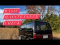 HOW TO General Maintenance Check On A Toyota Hiace