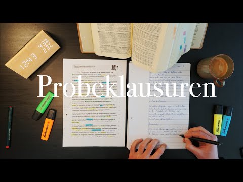 Probeklausuren in der Examensvorbereitung (Jurastudium)