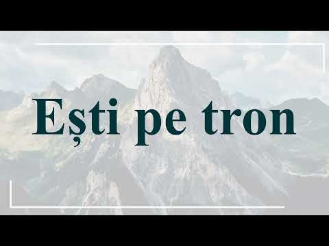 Ești pe tron (Biserica Dragostea Arad Jan 9, 2022)