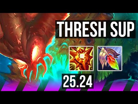 THRESH & Miss Fortune vs NAUTILUS & Kai'Sa (SUP) | 2/0/21 | KR Challenger | 25.24