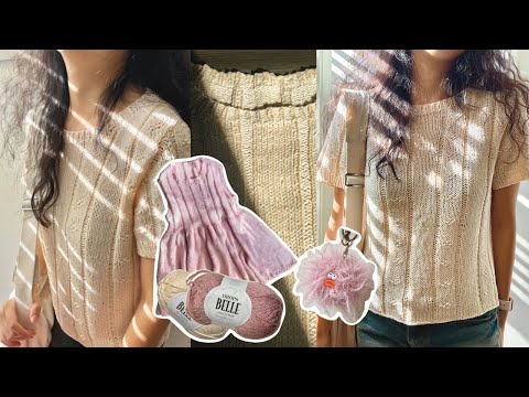 Lilac Sweater Top & Dress 💜 1 Pattern, 2 Vibes + Mini Key Chain-img