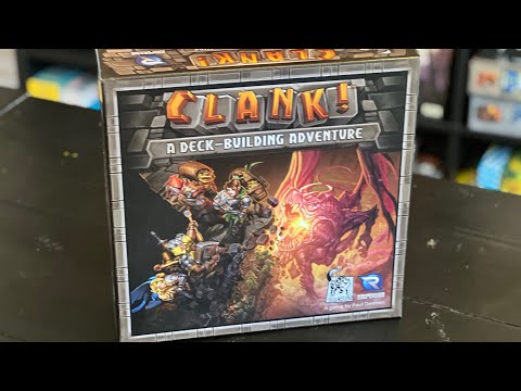 Totally Boring Unboxing : Clank! A Deck Building Adventure
