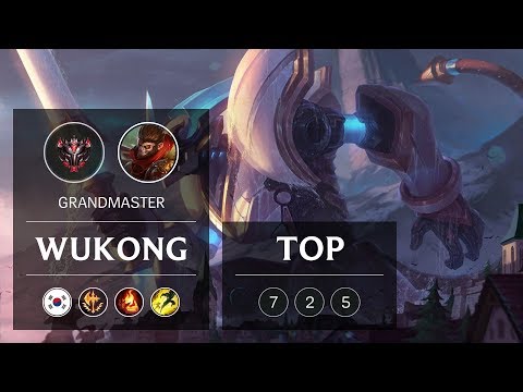 Wukong Top vs Cho'Gath - KR Grandmaster Patch 9.4