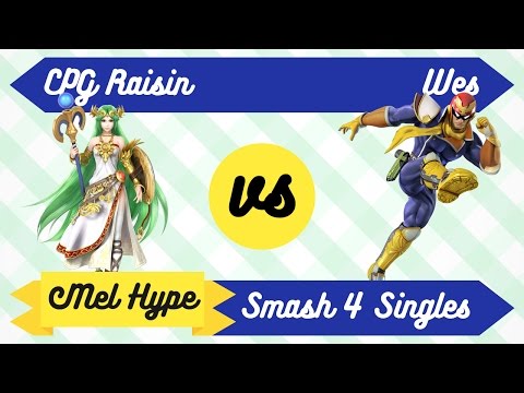 Mel Hype 2.5 - Smash 4 - CPG Raisin (Palutena) vs Wes (Falcon)
