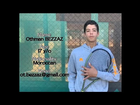 Othman BEZZAZ - College Tennis Recruiting Video (Fall 2023)