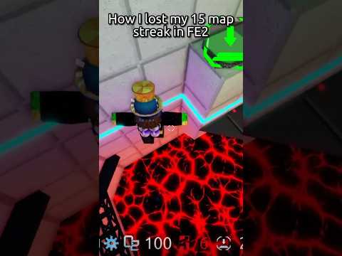 how i lost my insane map streak (skill issue) #fe2