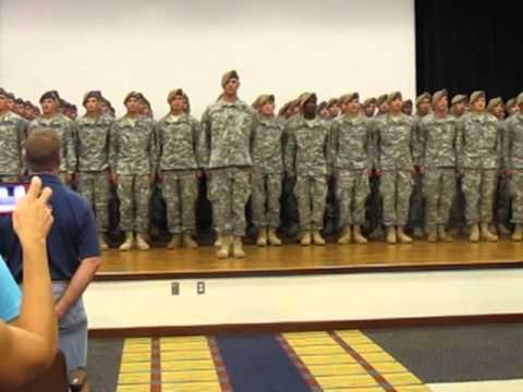 Ranger Creed at RASP Graduation