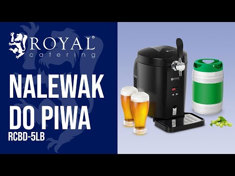 Video - Nalewak do piwa - regulacja 2-12°C - 5l