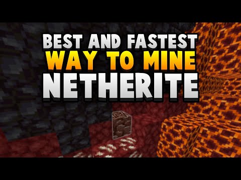Unbelievable Netherite Mining Method Revealed! 😱