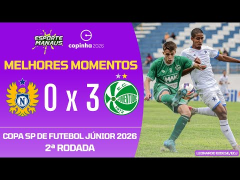 NACIONAL 0 X 3 JUVENTUDE | MELHORES MOMENTOS | 2ª RODADA DA COPINHA 2026