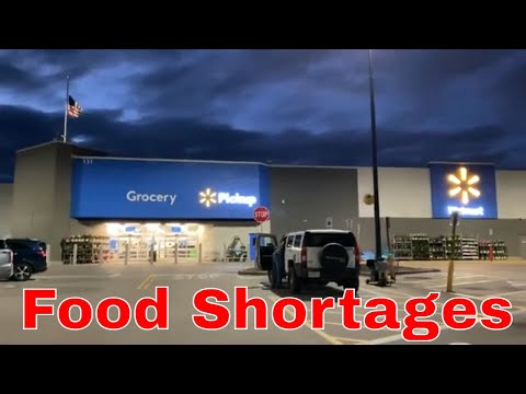 Walmart Food Shortages 2022 - Shop With Me & No Onions, Chicken