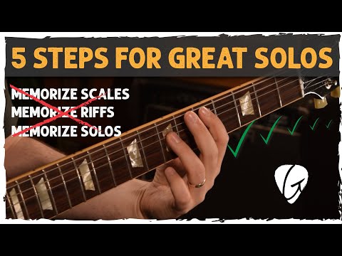 Want To Start IMPROVISING Guitar Solos? Try THIS (and keep it simple!!)