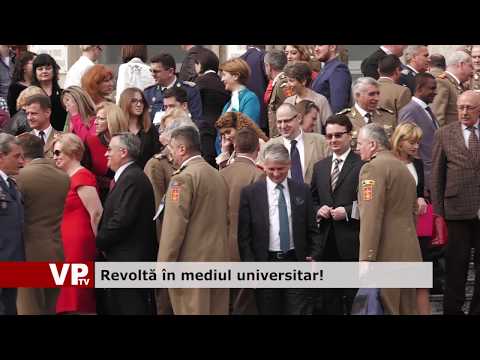 Revoltă în mediul universitar