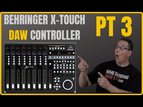 Behringer XTouch Daw Controller | PT 3 Control Your Plugins