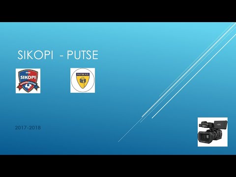 Zaalcompetitie 2017-2018 Sikopi - Putse 11/03/2018
