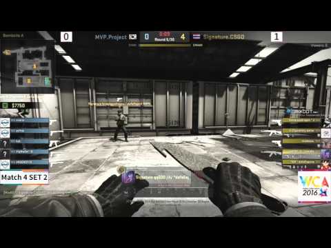 MVP project vs Signature SET2 WCA 2016 APAC Qualifiers CSGO Match4 160419 clean