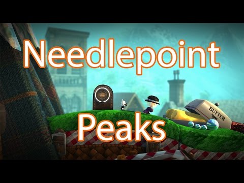 LittleBigPlanet 3 - 100% Walkthrough Needlepoint Peak LBP3 (60fps)