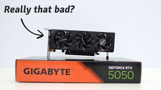 Gigabyte RTX 5050 LP: Unboxing, Thermal & Gameplay Test – Is It Really That Bad?