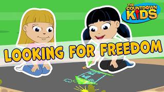Looking for Freedom - The Countdown Kids | Kids Songs &amp; Nursery Rhymes | Lyrics Video