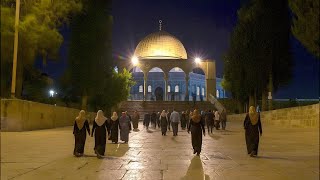 Download lagu 'Beautiful Fajr Adhan at Masjid Al Aqsa | Peaceful Morning in Al Quds' mp3