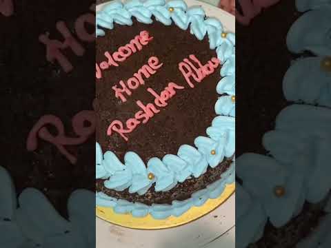 Chocolate cake decoration idea! How to decorate chocolate cake with chocolate ganache!!!