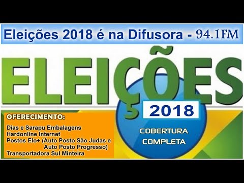 Eleições 2018 é na Difusora (cobertura completa)