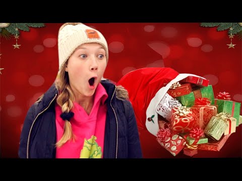 Christmas shopping with my little sister