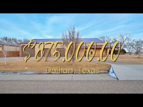 House Tour $875,000.00 in Dalhart Texas | Texas Real Estate