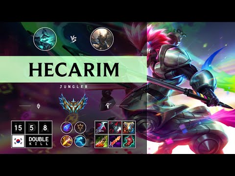 Hecarim Jungle vs Pantheon - KR Challenger Patch 14.12