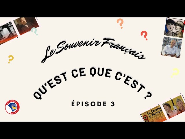 Vidéo Vidéo Découvrez le Français (3/3) : Comment vous pouvez rejoindre l’association et adhérer au Souvenir Français ! id:yj-M8d1ErXE