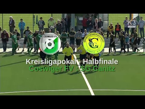 Kreispokal Halbfinale: Coswiger FV : SG Canitz
