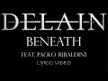 Delain - Beneath (feat. Paolo Ribaldini) - 2023 - Lyric Video