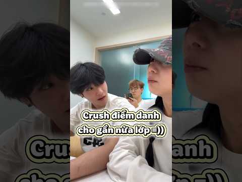 Trình độ điểm danh hộ lên tầm cao mới 🤣 #trending