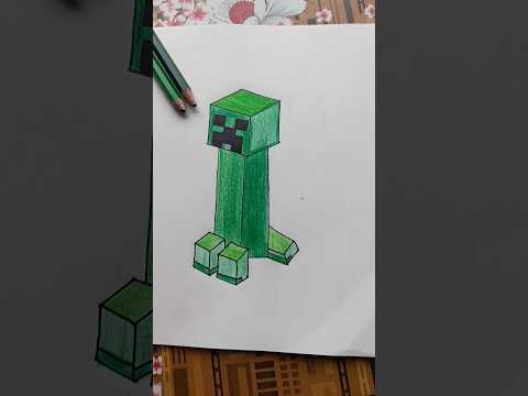 Minecraft Creeper Art Goes Viral!