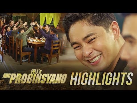 Cardo celebrates his promotion with his colleagues | FPJ's Ang Probinsyano (With Eng Subs)
