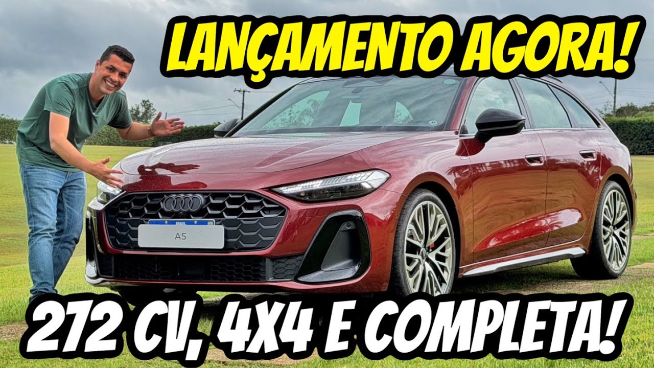NOVO AUDI A5 AVANT - LANÇAMENTO AGORA! A PERUA MAIS BONITA DO BRASIL!
