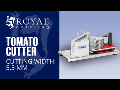 video - Tomatskärare - 5,5 mm skivor