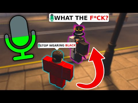 Snitching in Roblox VOICE CHAT! (The Garrisons)